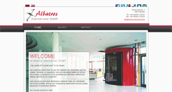 Desktop Screenshot of albatros-international.eu